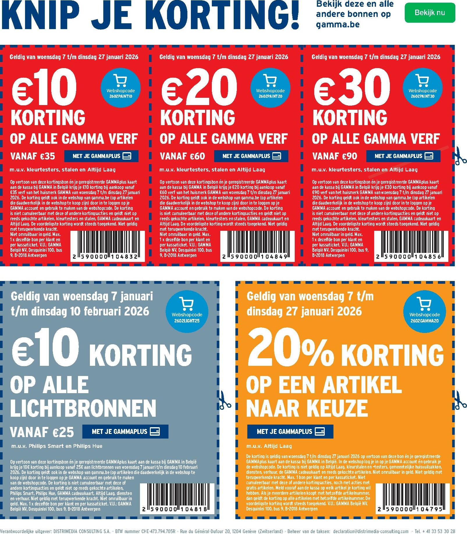 gamma - De Gamma folder geldig vanaf 07/01 t/m 27/01 - page: 5
