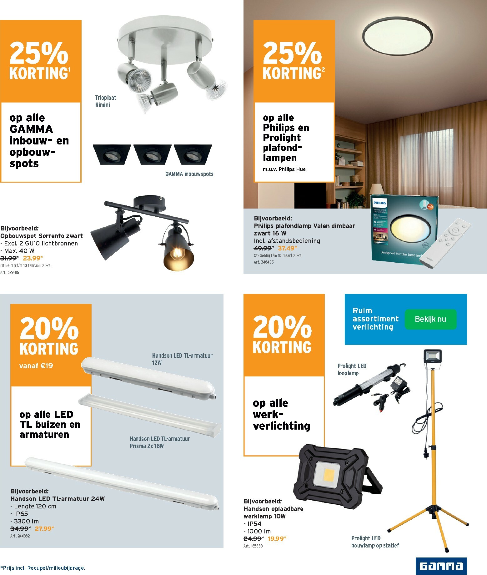 gamma - De Gamma folder geldig vanaf 07/01 t/m 27/01 - page: 20