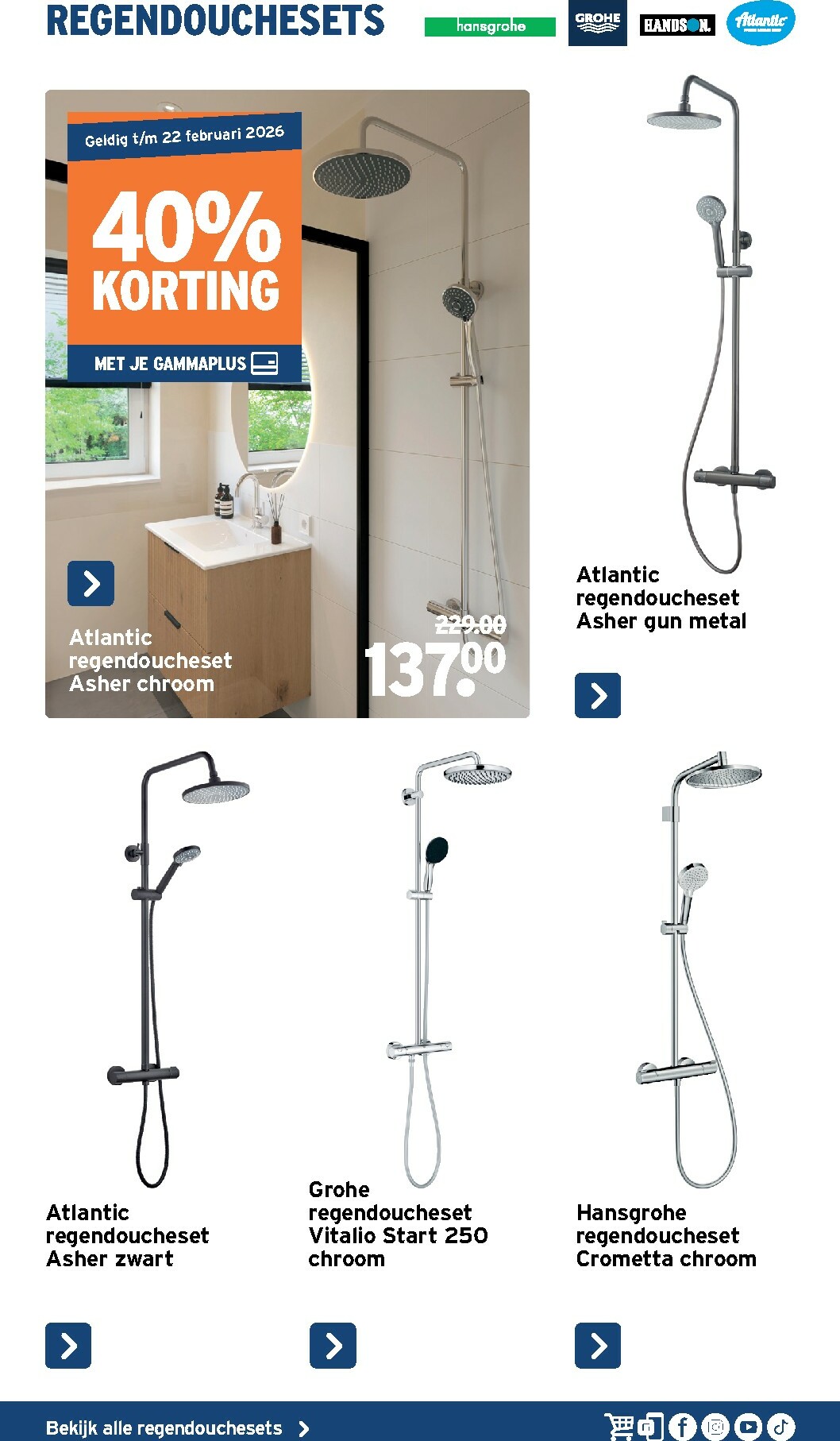 gamma - De Gamma - Sanitairspecial folder geldig vanaf 07/01 t/m 22/02 - page: 33