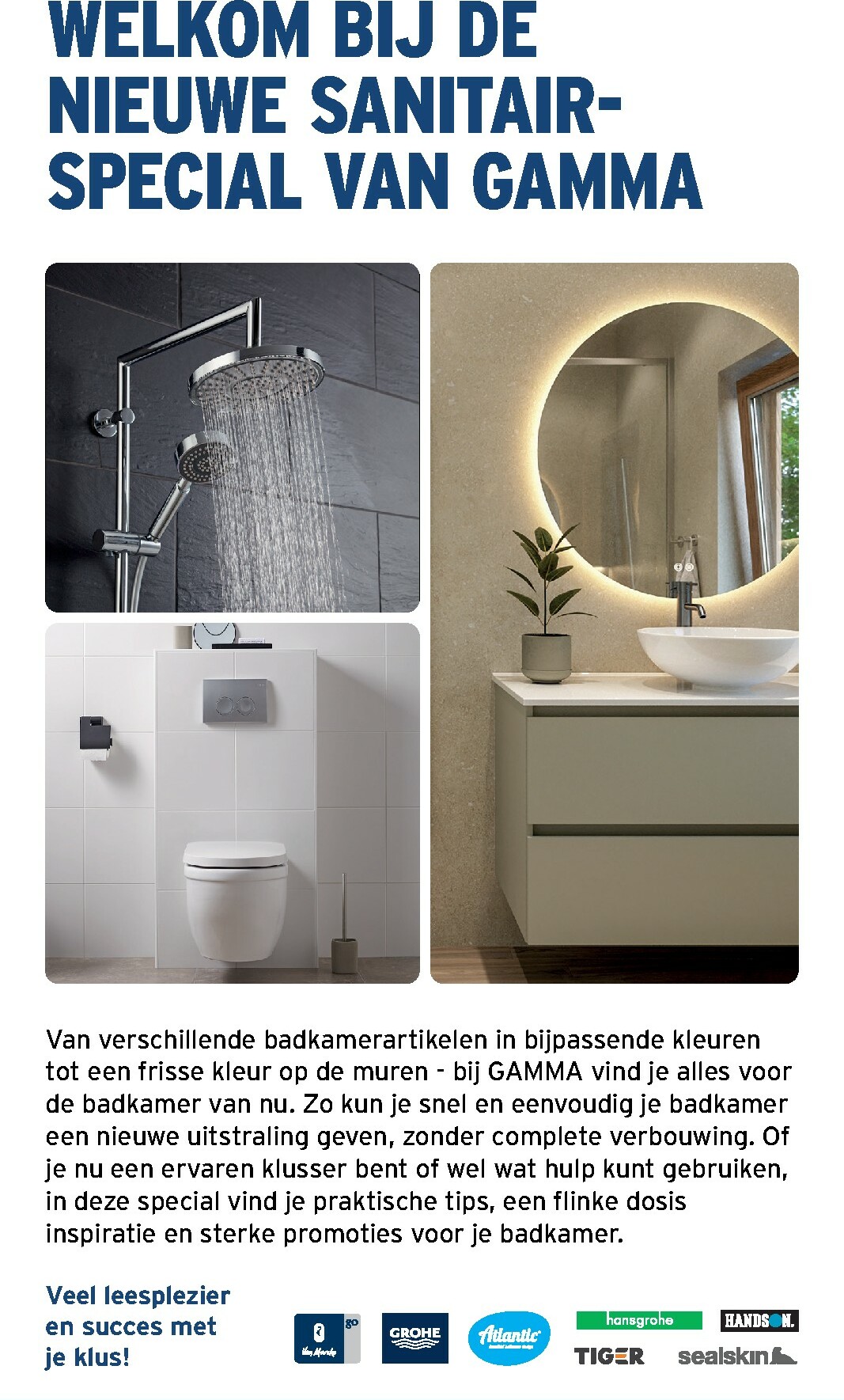 gamma - De Gamma - Sanitairspecial folder geldig vanaf 07/01 t/m 22/02 - page: 2