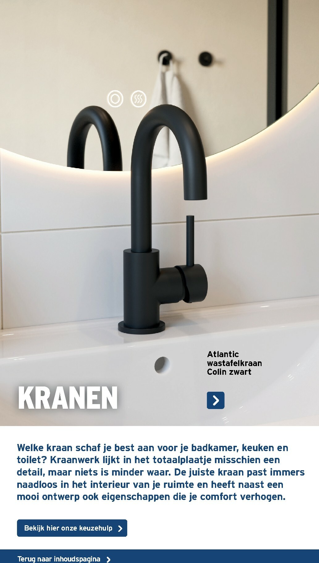 gamma - De Gamma - Sanitairspecial folder geldig vanaf 07/01 t/m 22/02 - page: 22