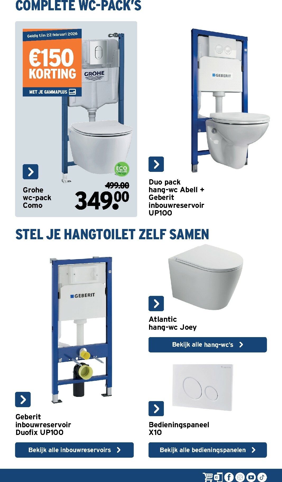 gamma - De Gamma - Sanitairspecial folder geldig vanaf 07/01 t/m 22/02 - page: 8