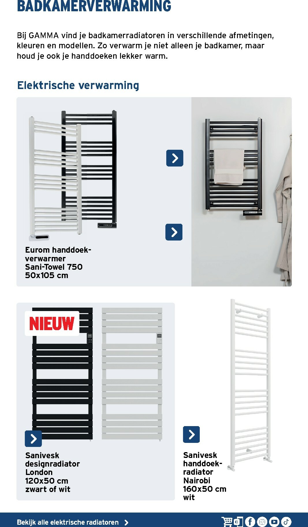 gamma - De Gamma - Sanitairspecial folder geldig vanaf 07/01 t/m 22/02 - page: 54