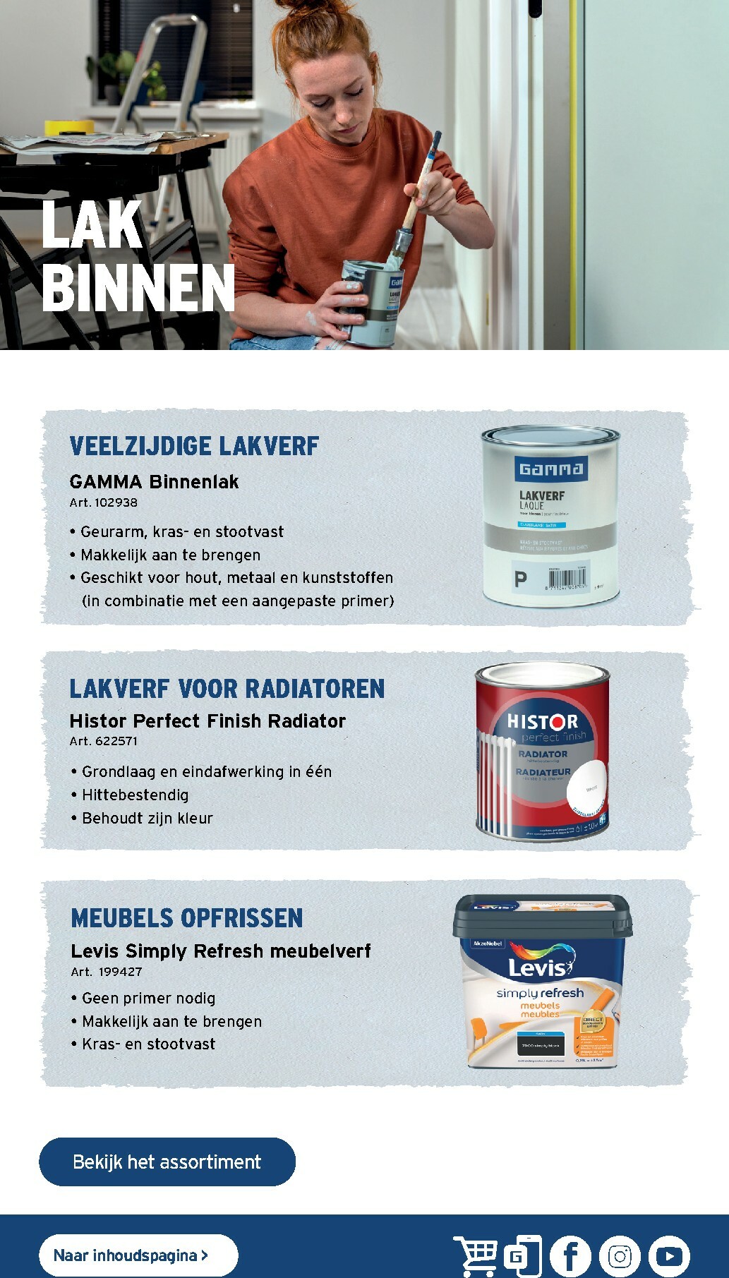 gamma - De Gamma - Verfgids folder geldig vanaf 18/02/2026 t/m 31/12/2026 - page: 22