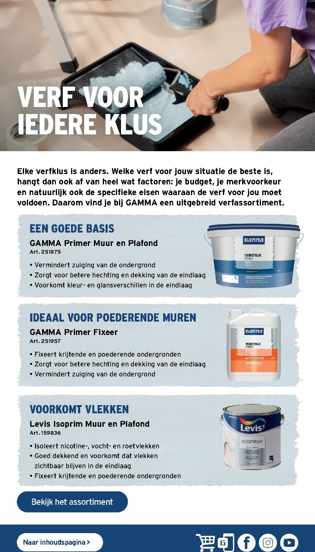 gamma - De Gamma - Verfgids folder geldig vanaf 18/02/2026 t/m 31/12/2026 - page: 19