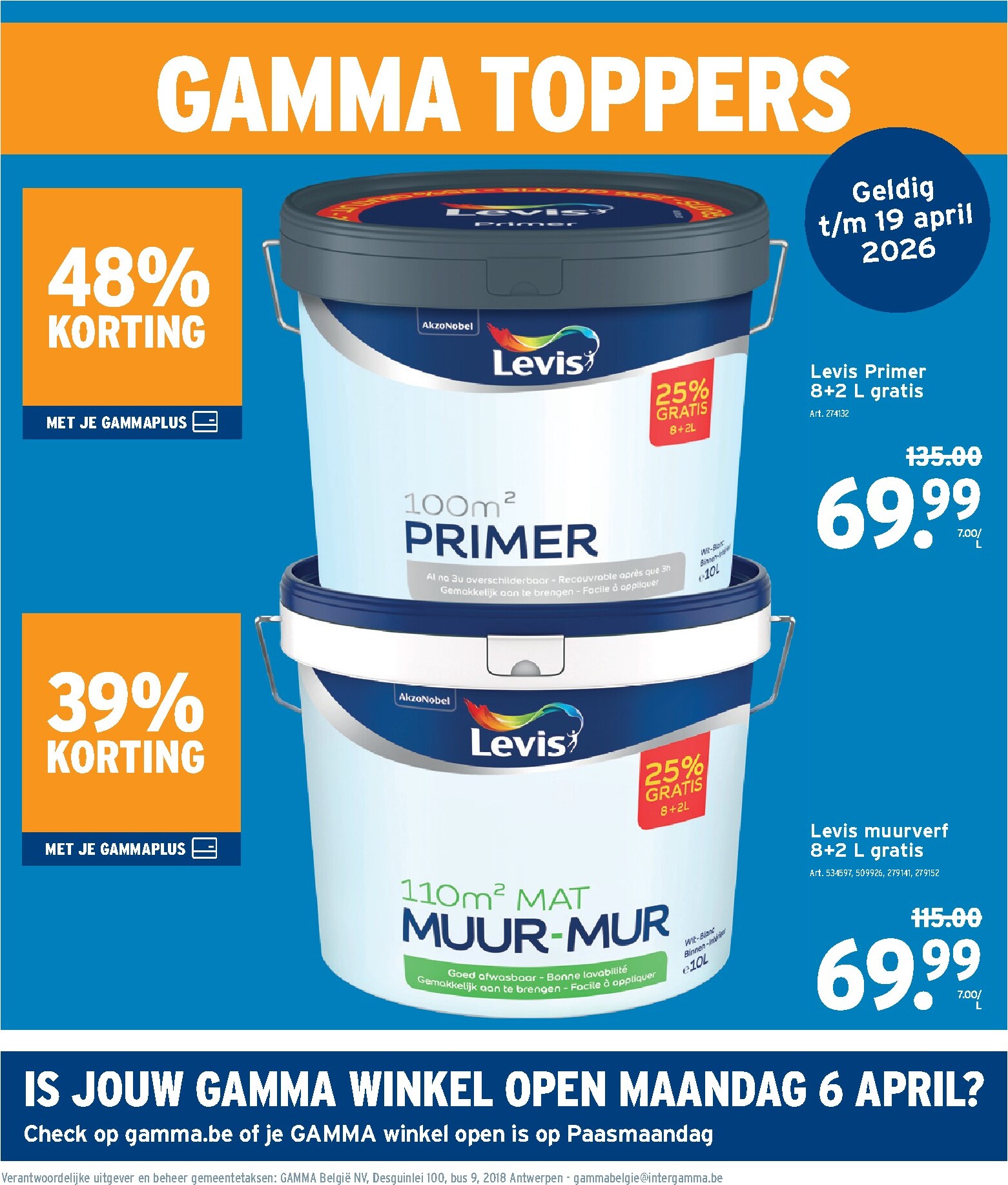 gamma - De Gamma - Ontdek de folder van deze week folder geldig vanaf 25/03/2026 t/m 07/04/2026 - page: 7