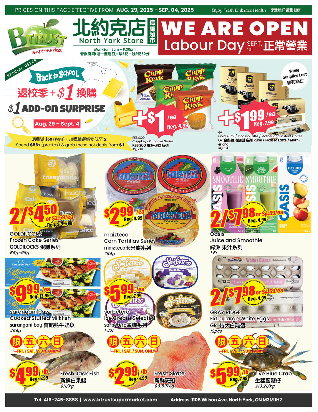 b-trust - B Trust - North York flyer valid from 08-29 - 09-04