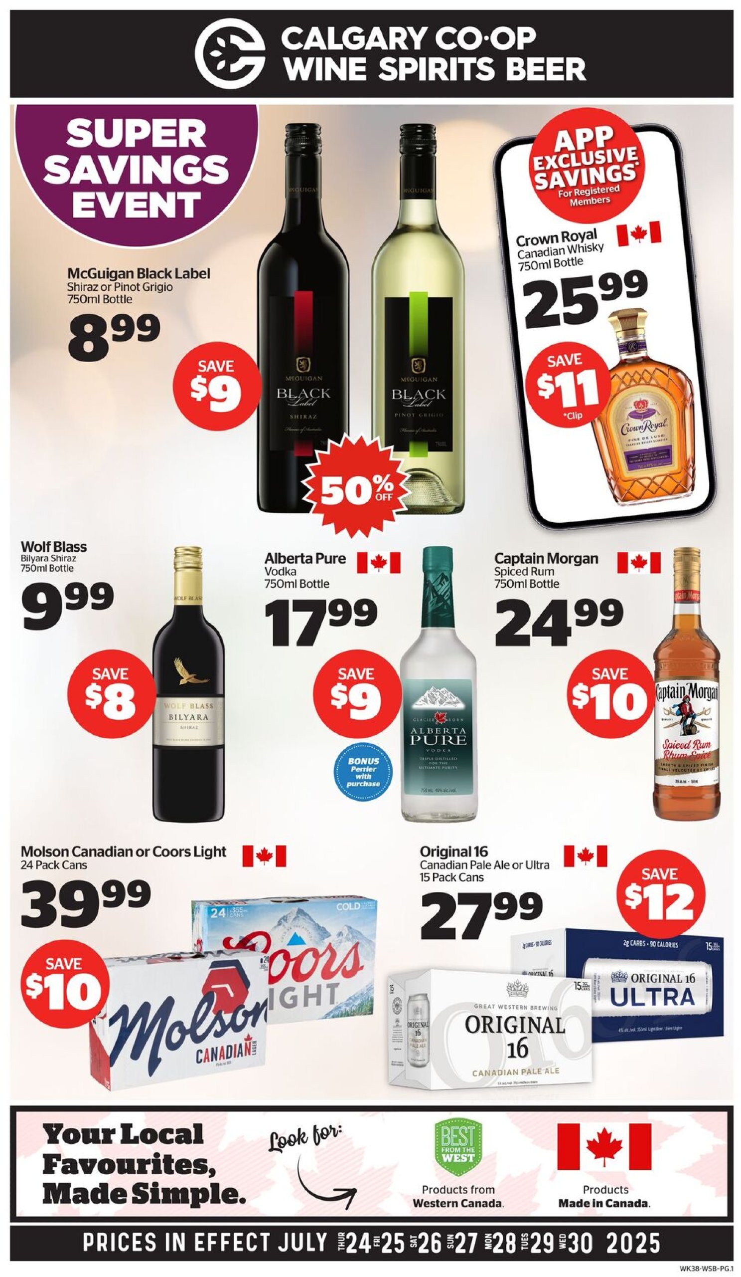 calgary-co-op - Calgary Co-op flyer valid from 07-24 - 07-30