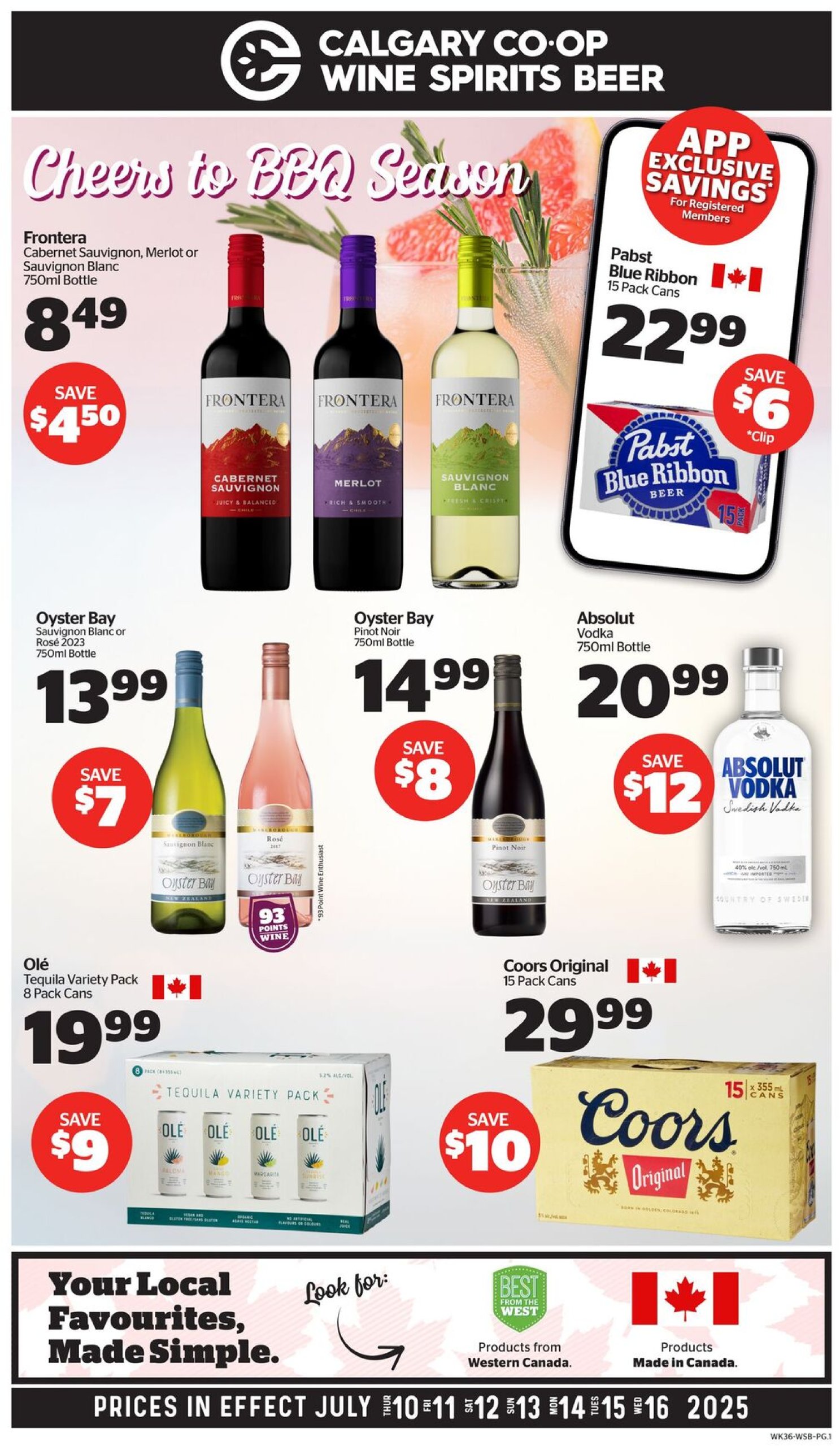 calgary-co-op - Calgary Co-op flyer valid from 07-10 - 07-16