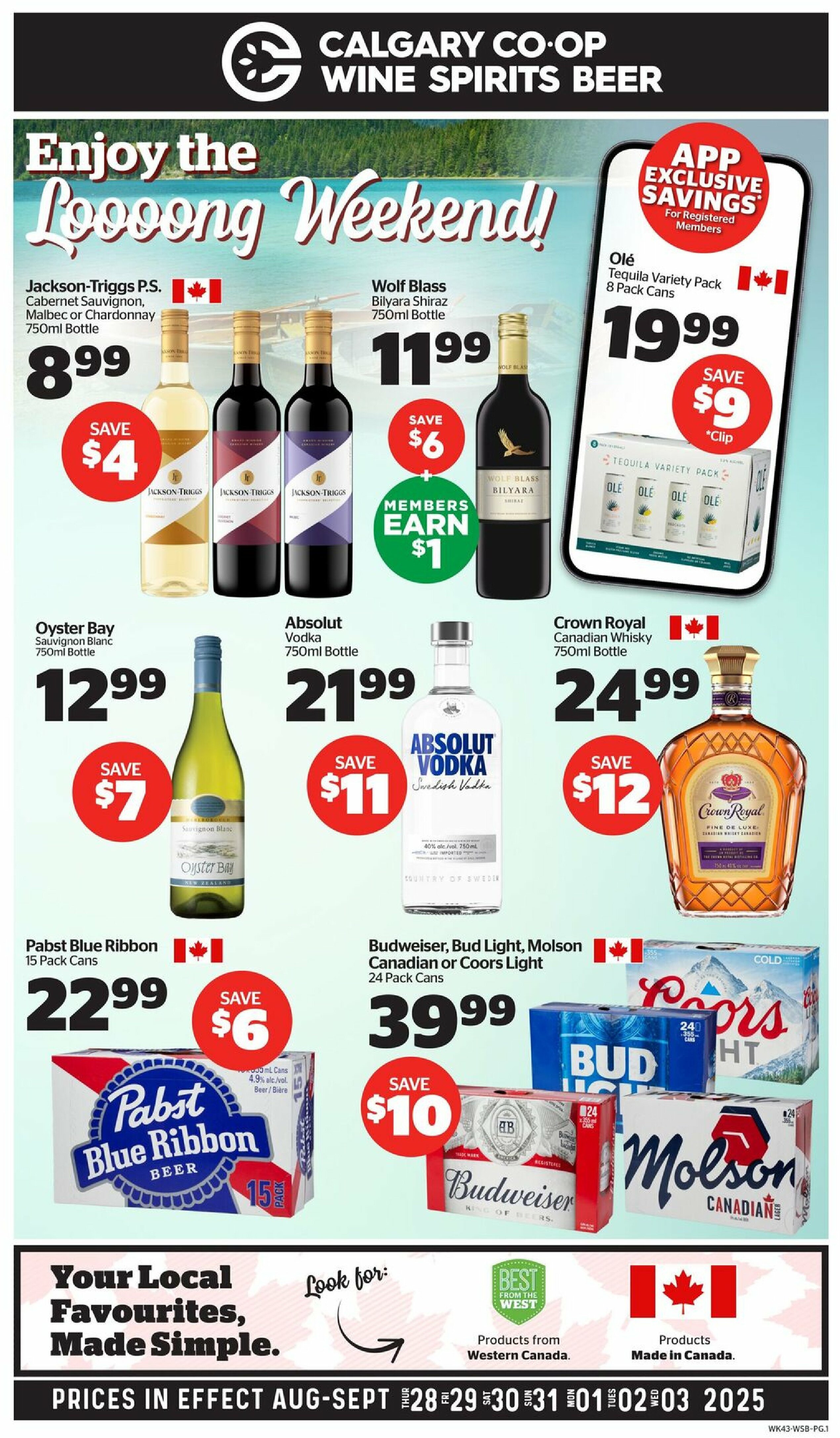 calgary-co-op - Calgary Co-op flyer valid from 08-28 - 09-03