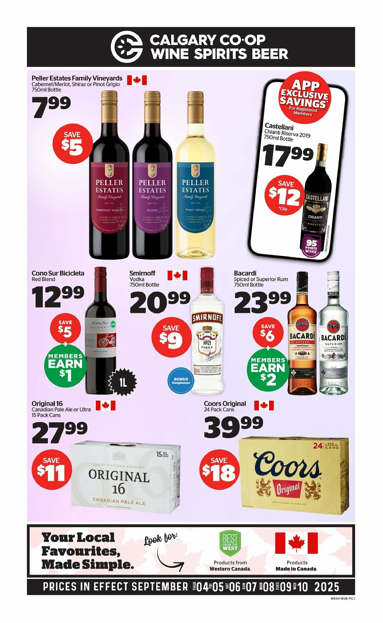 calgary-co-op - Calgary Co-op flyer valid from 09-04 - 09-10 - page: 1