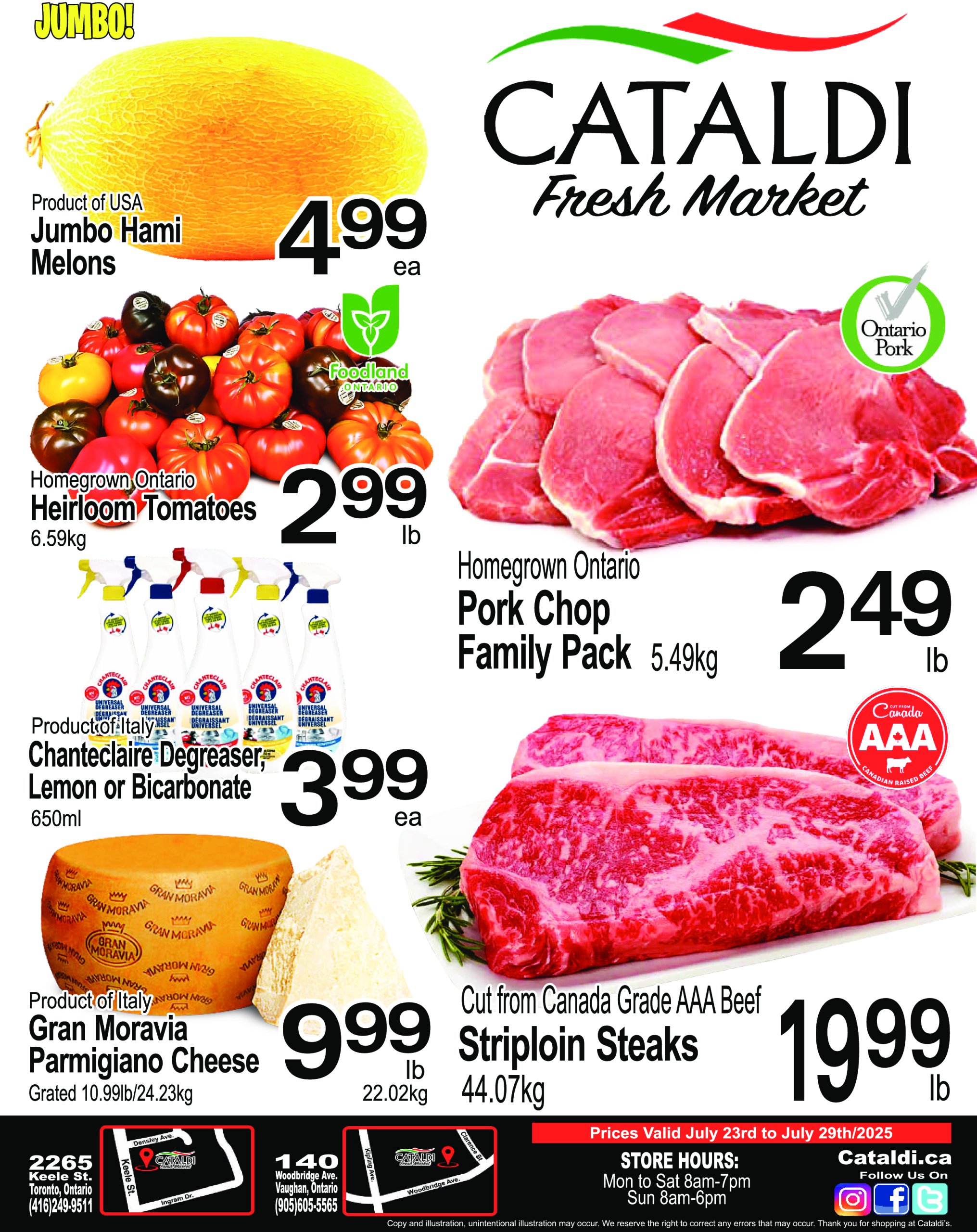 cataldi-fresh-market - Cataldi Fresh Market flyer valid from 07-23 - 07-29