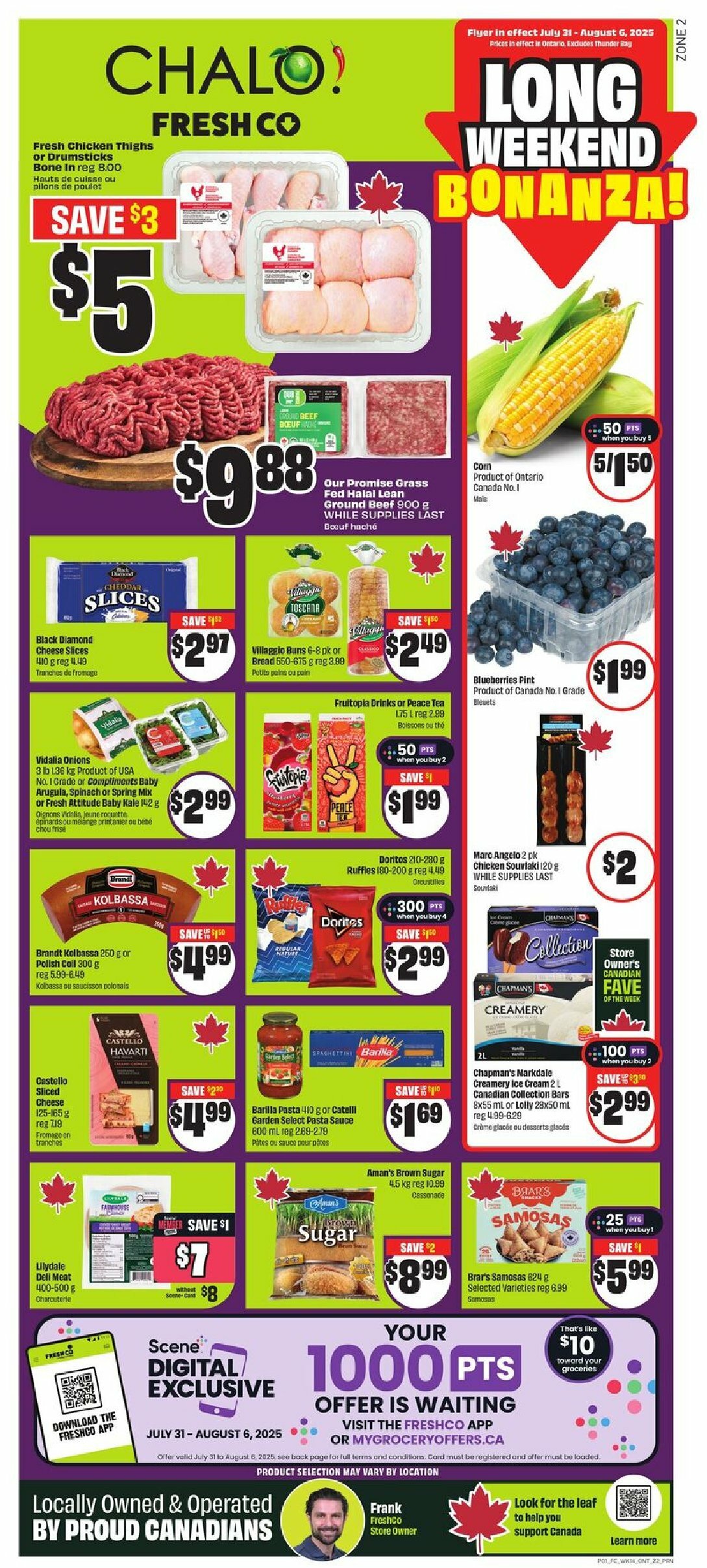 chalo-freshco - CHALO FreshCo flyer valid from 07-31 - 08-06