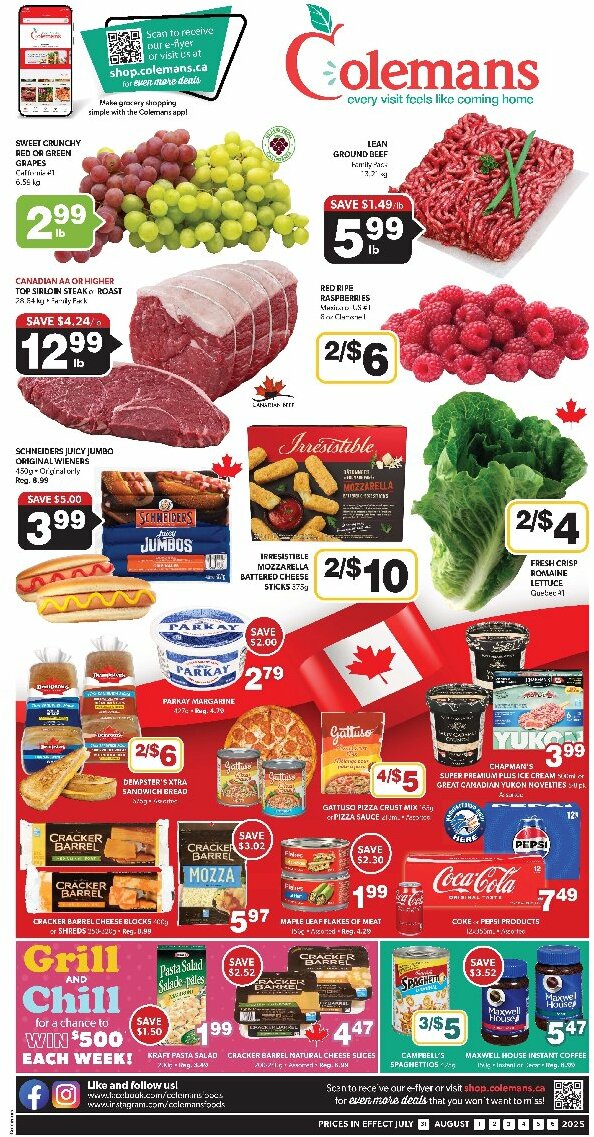 colemans - Colemans flyer valid from 07-31 - 08-06
