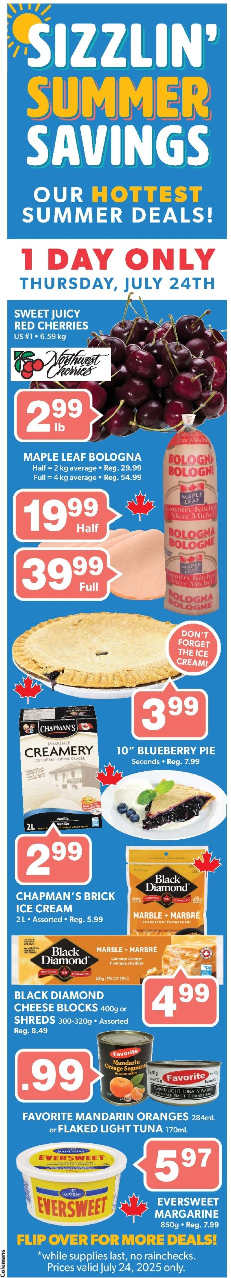 colemans - Colemans flyer valid from 07-24 - 07-30