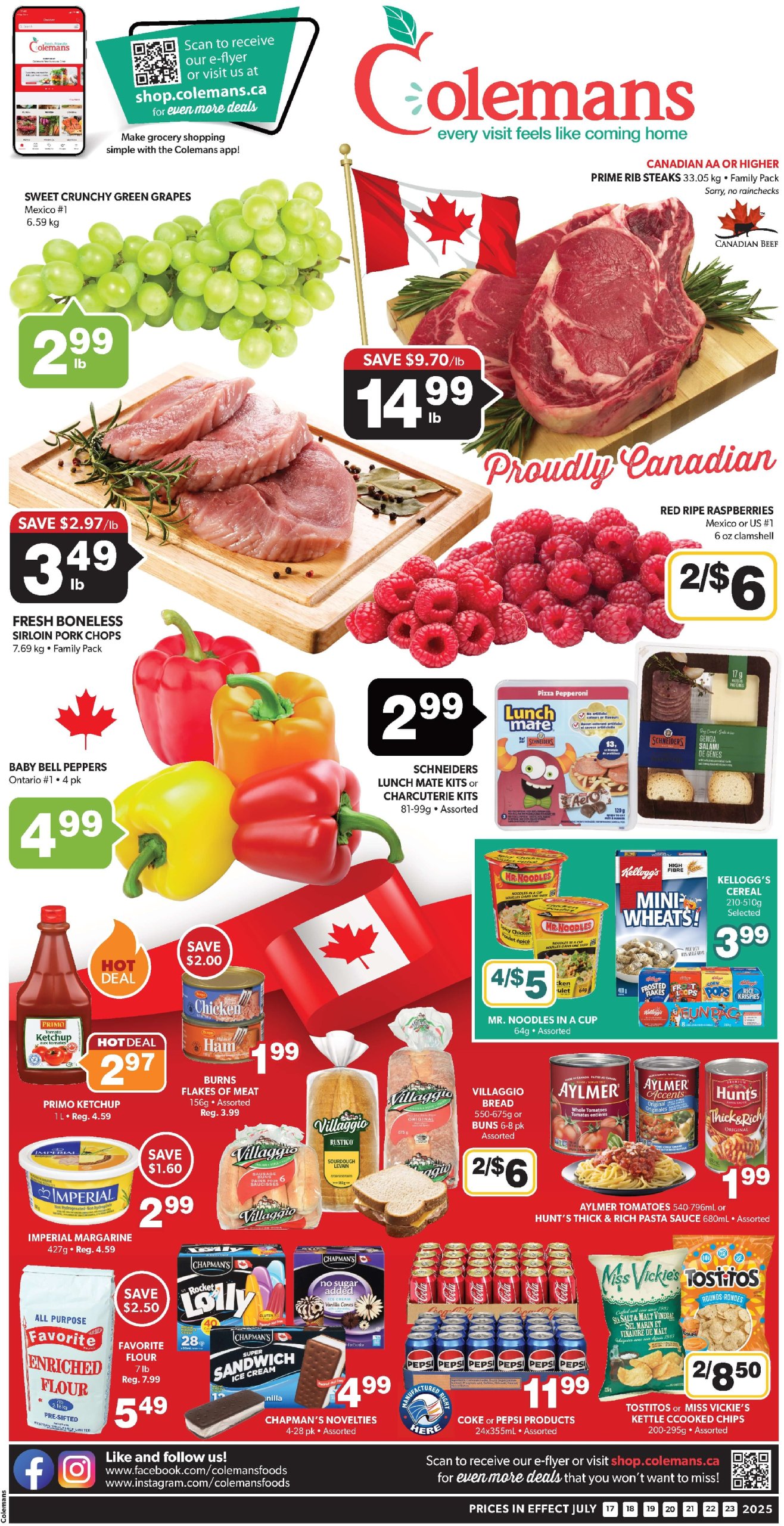 colemans - Colemans flyer valid from 07-17 - 07-23
