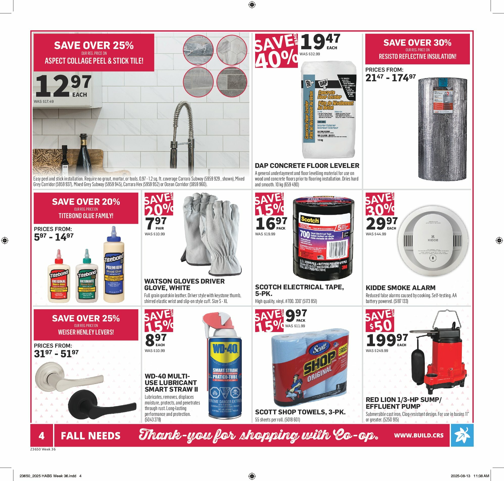 coop - Coop - Get Ready for Fall flyer valid from 08-28 - 09-03 - page: 5