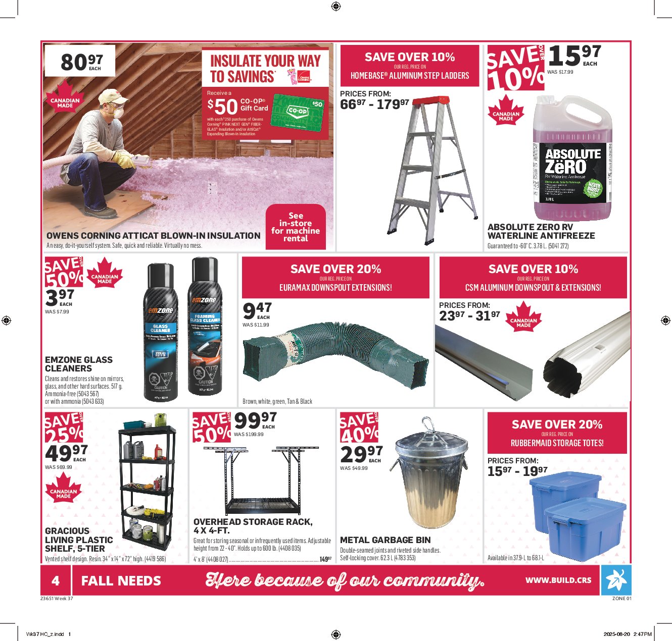 coop - Coop - Red Hot Sale flyer valid from 09-04 - 09-10 - page: 6