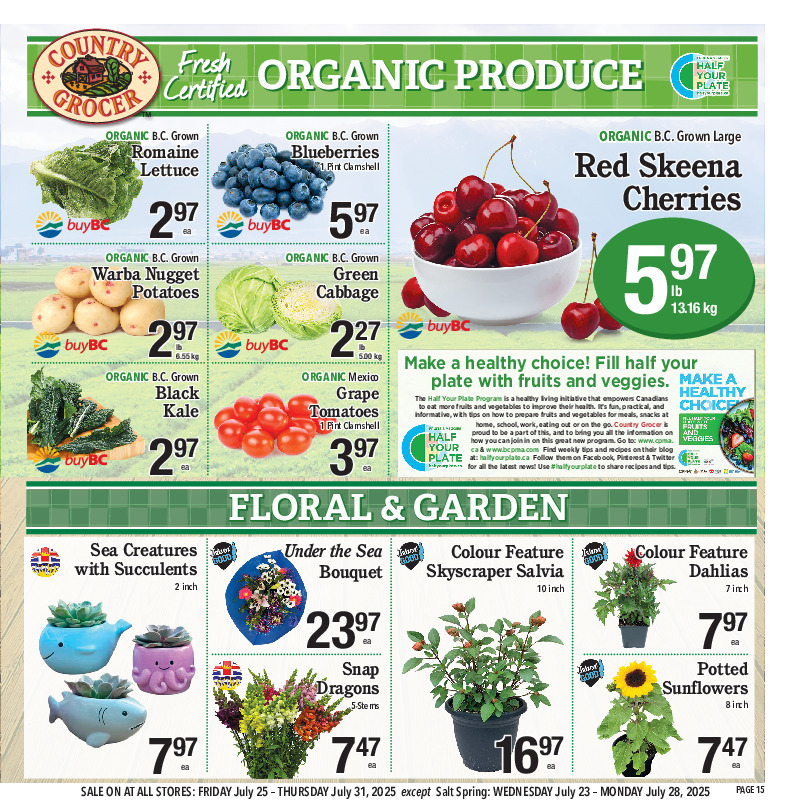 country-grocer - Country Grocer flyer valid from 07-25 - 07-31 - page: 15