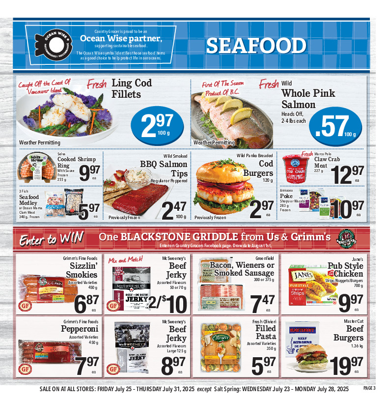 country-grocer - Country Grocer flyer valid from 07-25 - 07-31 - page: 3