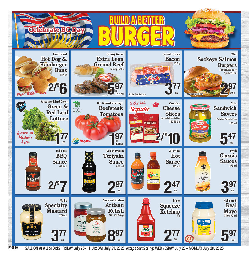 country-grocer - Country Grocer flyer valid from 07-25 - 07-31 - page: 10