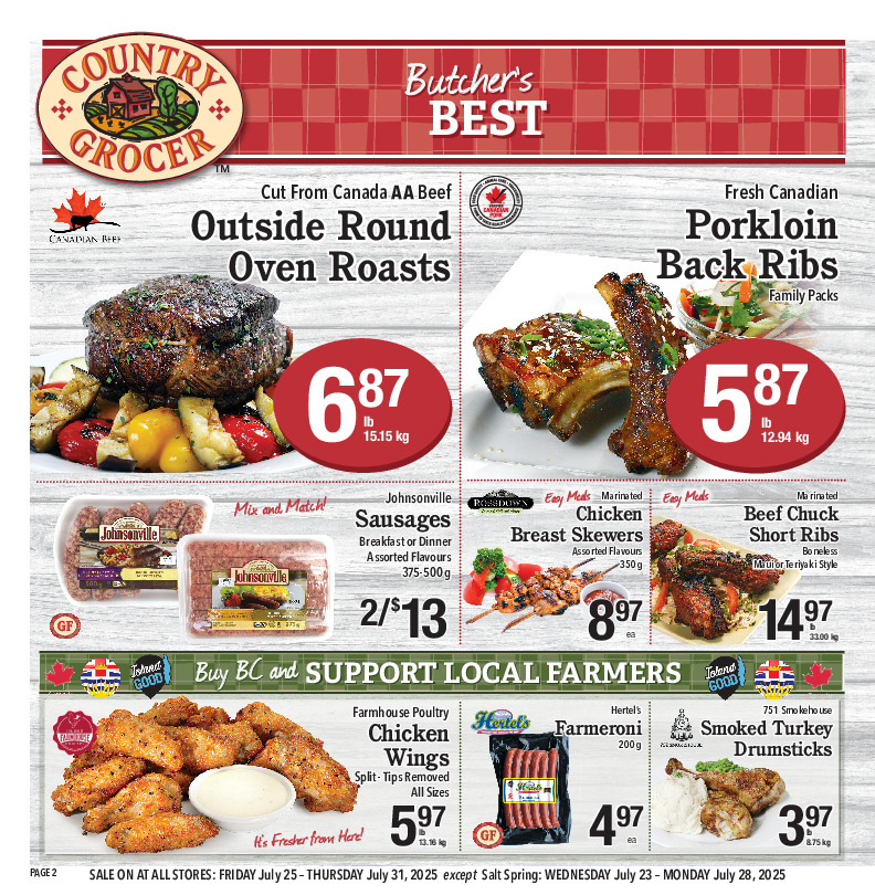 country-grocer - Country Grocer flyer valid from 07-25 - 07-31 - page: 2