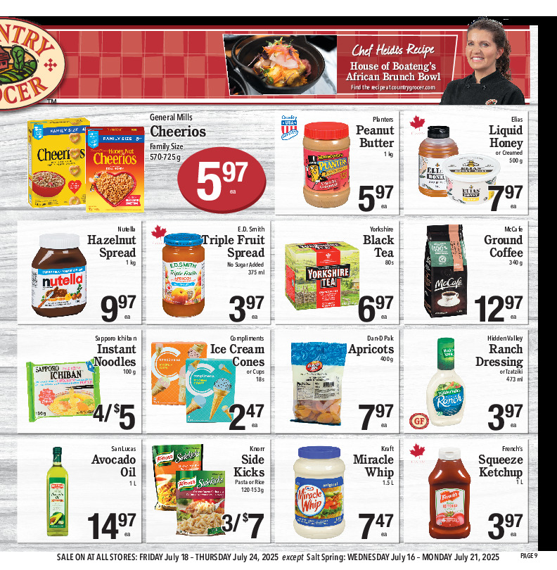 country-grocer - Country Grocer flyer valid from 07-18 - 07-24 - page: 9