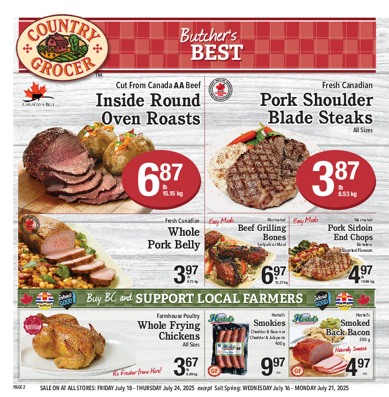 country-grocer - Country Grocer flyer valid from 07-18 - 07-24 - page: 2