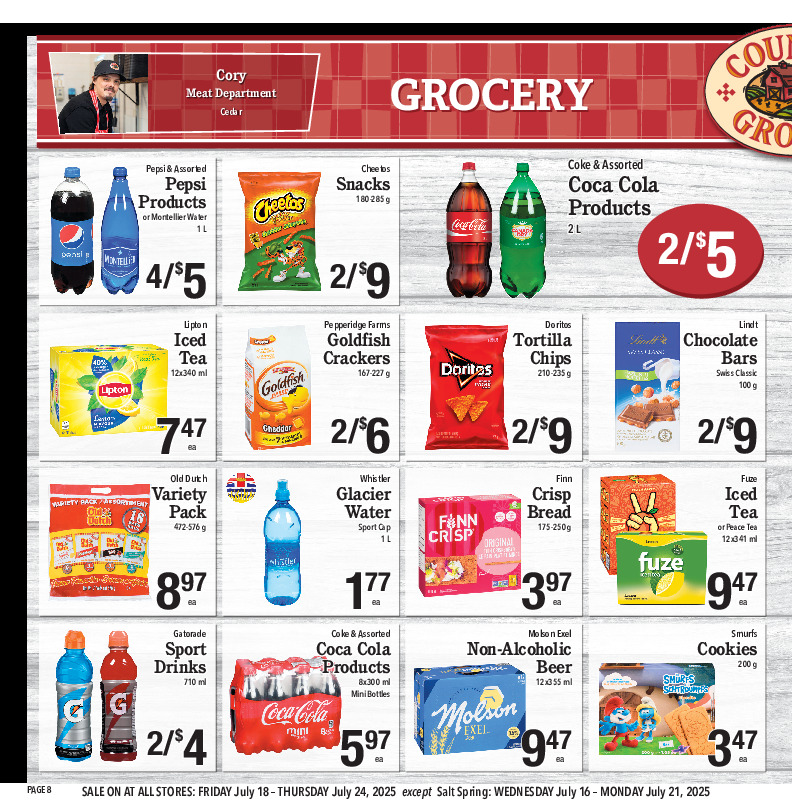 country-grocer - Country Grocer flyer valid from 07-18 - 07-24 - page: 8