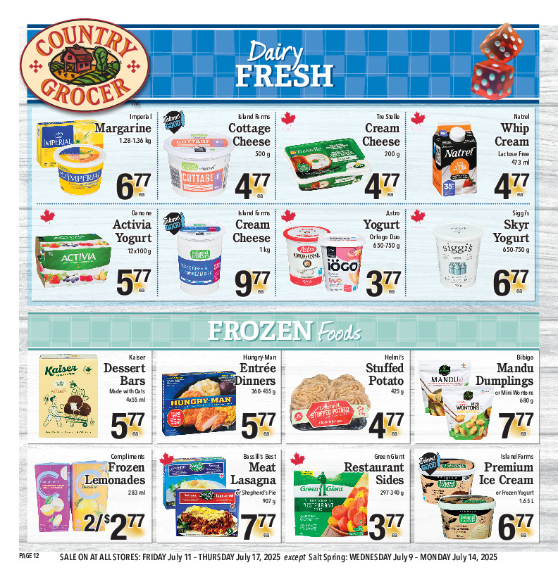 country-grocer - Country Grocer flyer valid from 07-11 - 07-17 - page: 12