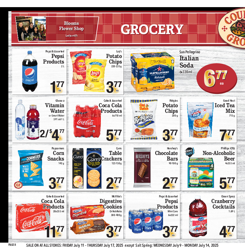 country-grocer - Country Grocer flyer valid from 07-11 - 07-17 - page: 8