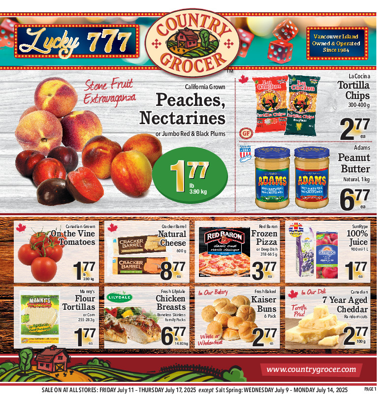 country-grocer - Country Grocer flyer valid from 07-11 - 07-17