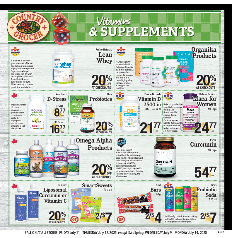 country-grocer - Country Grocer flyer valid from 07-11 - 07-17 - page: 7