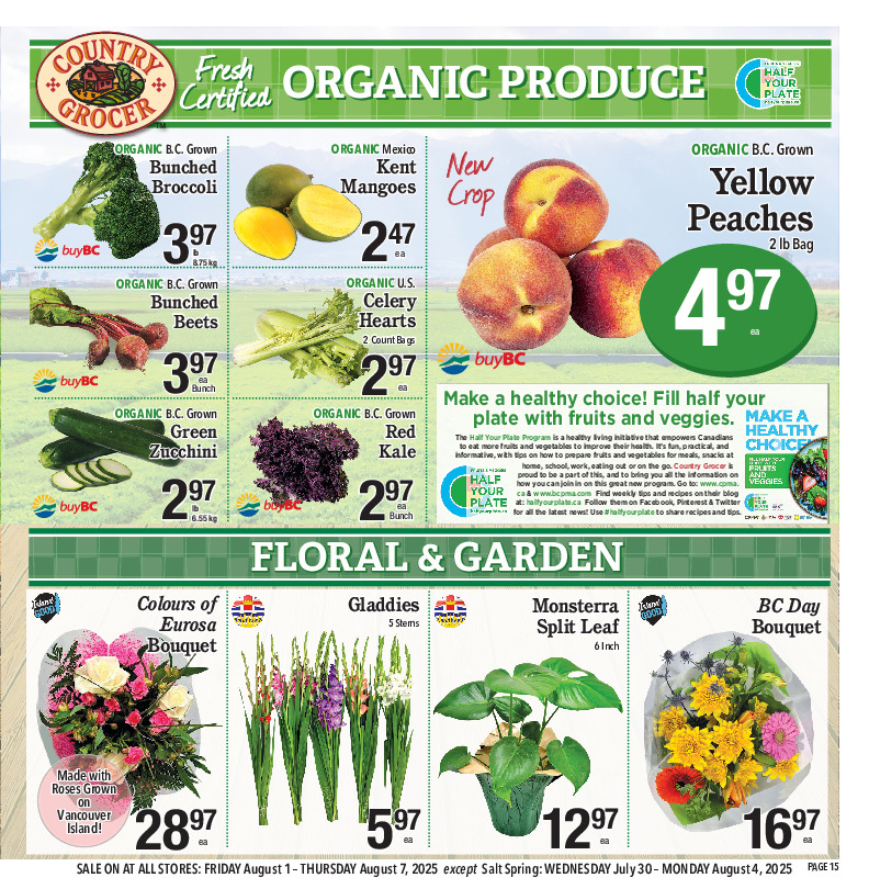 country-grocer - Country Grocer flyer valid from 08-01 - 08-07 - page: 15