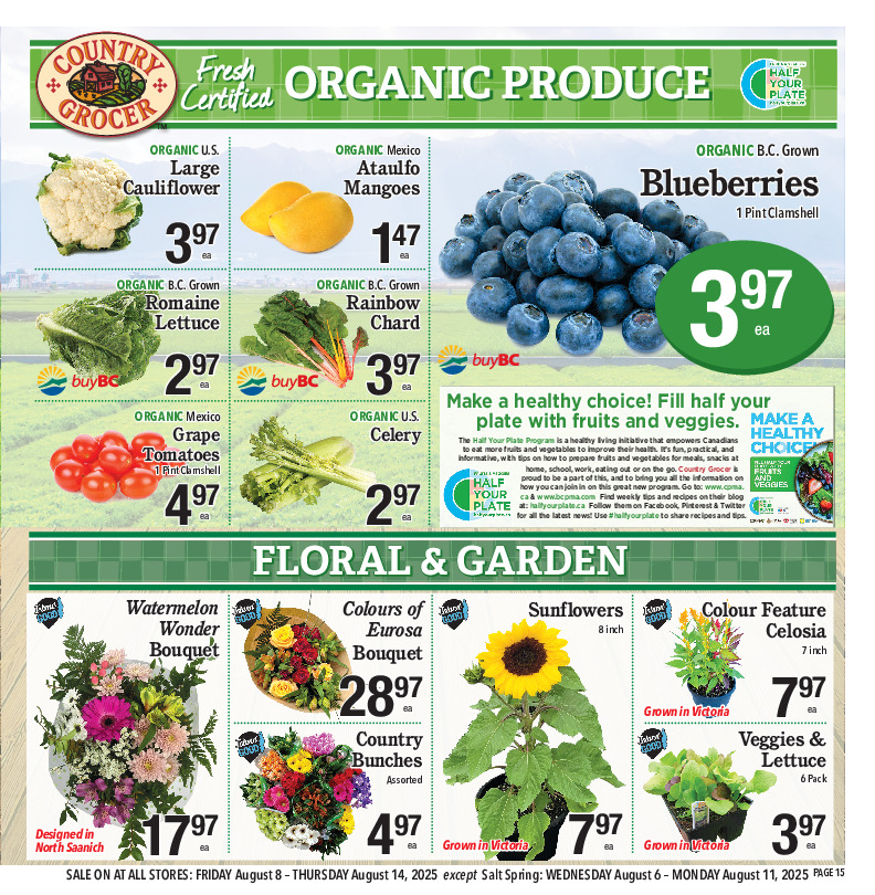 country-grocer - Country Grocer flyer valid from 08-08 - 08-14 - page: 15