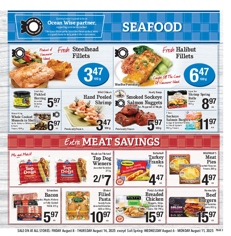 country-grocer - Country Grocer flyer valid from 08-08 - 08-14 - page: 3