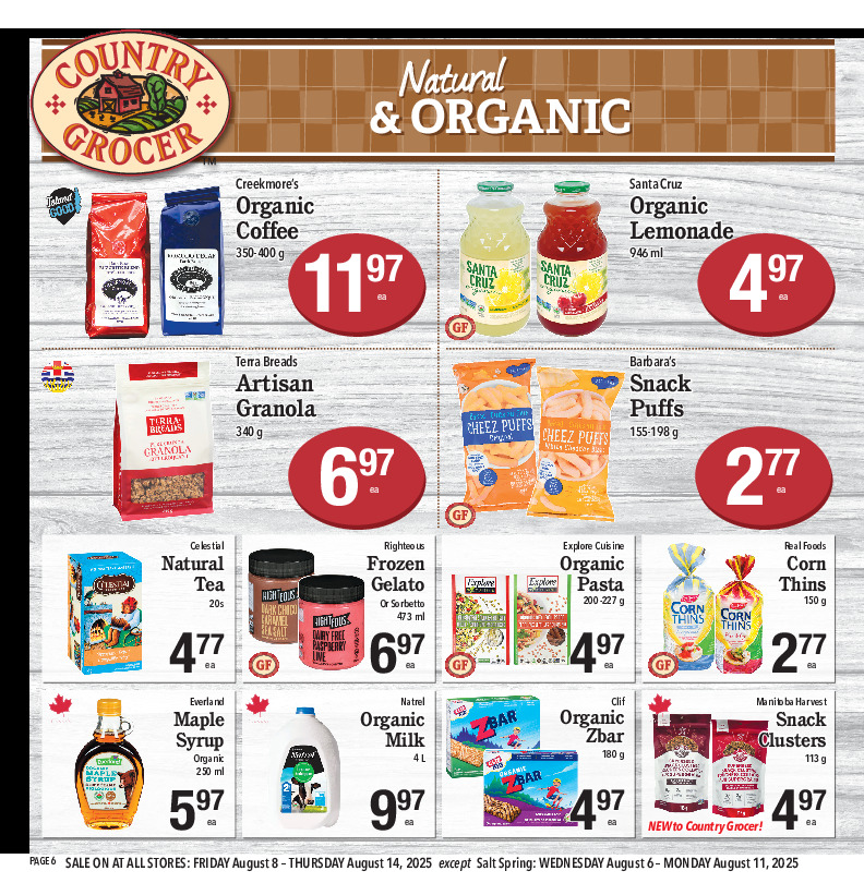country-grocer - Country Grocer flyer valid from 08-08 - 08-14 - page: 6