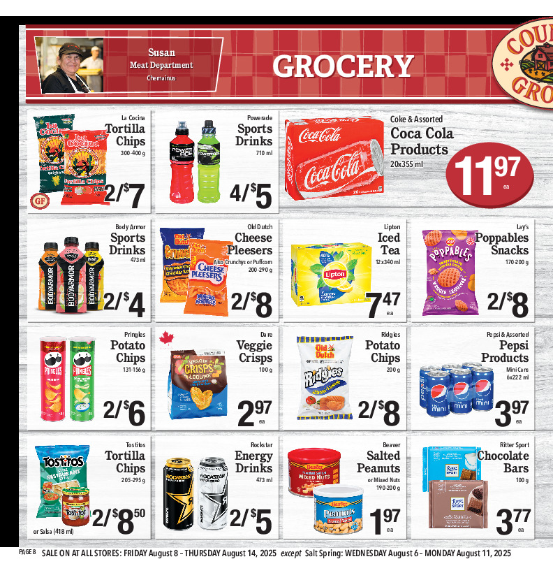 country-grocer - Country Grocer flyer valid from 08-08 - 08-14 - page: 8