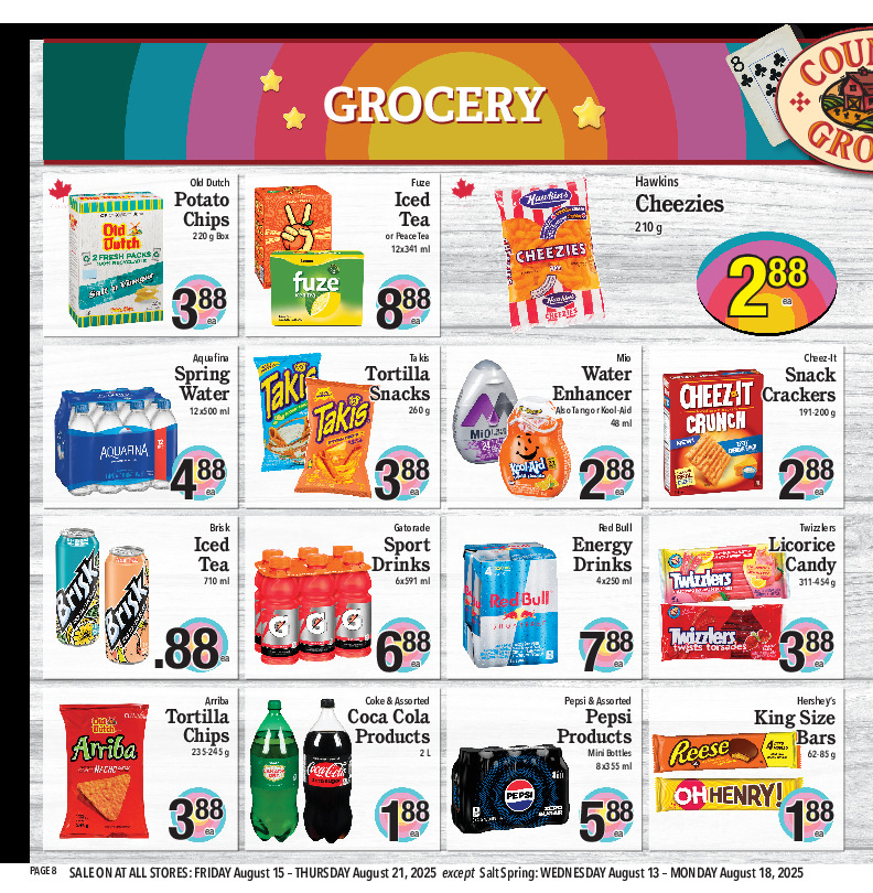 country-grocer - Country Grocer flyer valid from 08-15 - 08-21 - page: 8