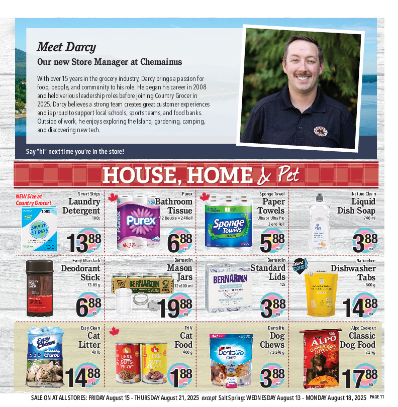 country-grocer - Country Grocer flyer valid from 08-15 - 08-21 - page: 11