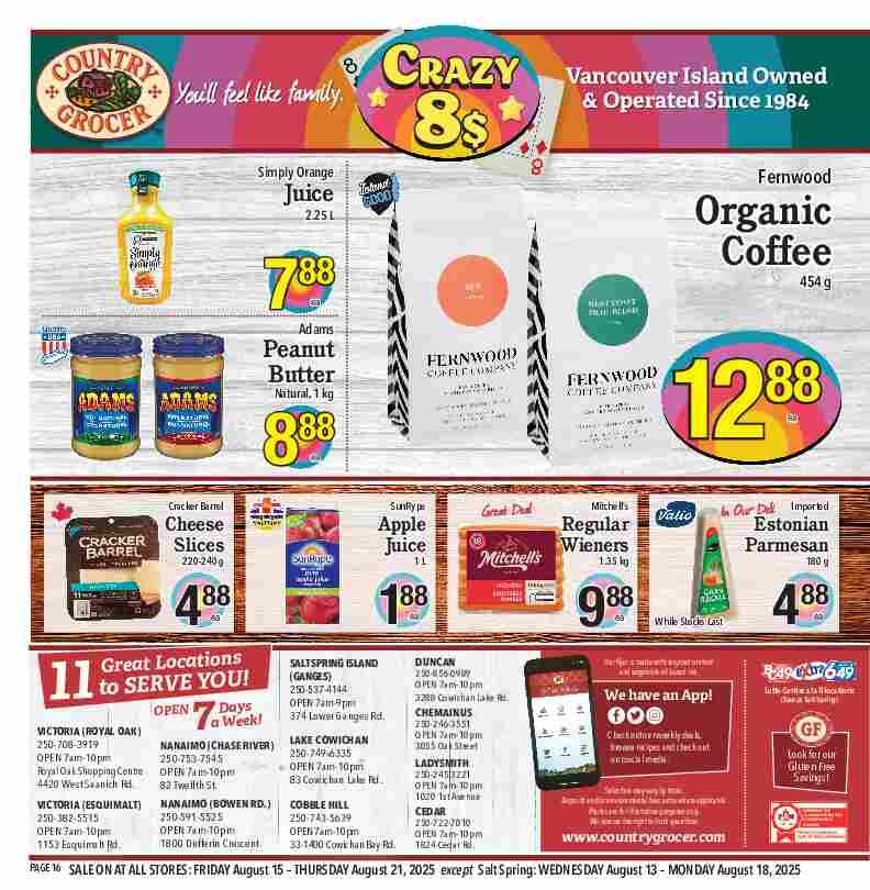 country-grocer - Country Grocer flyer valid from 08-15 - 08-21 - page: 16