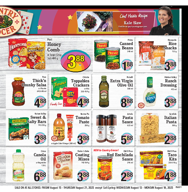 country-grocer - Country Grocer flyer valid from 08-15 - 08-21 - page: 9