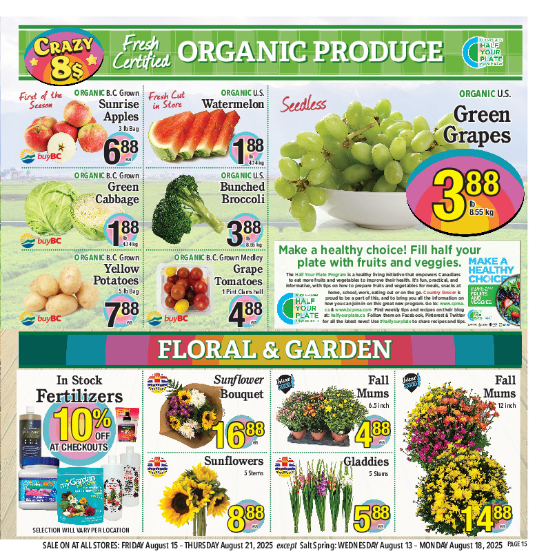 country-grocer - Country Grocer flyer valid from 08-15 - 08-21 - page: 15