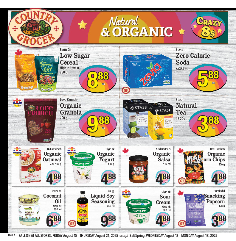 country-grocer - Country Grocer flyer valid from 08-15 - 08-21 - page: 6