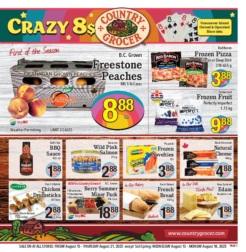 country-grocer - Country Grocer flyer valid from 08-15 - 08-21