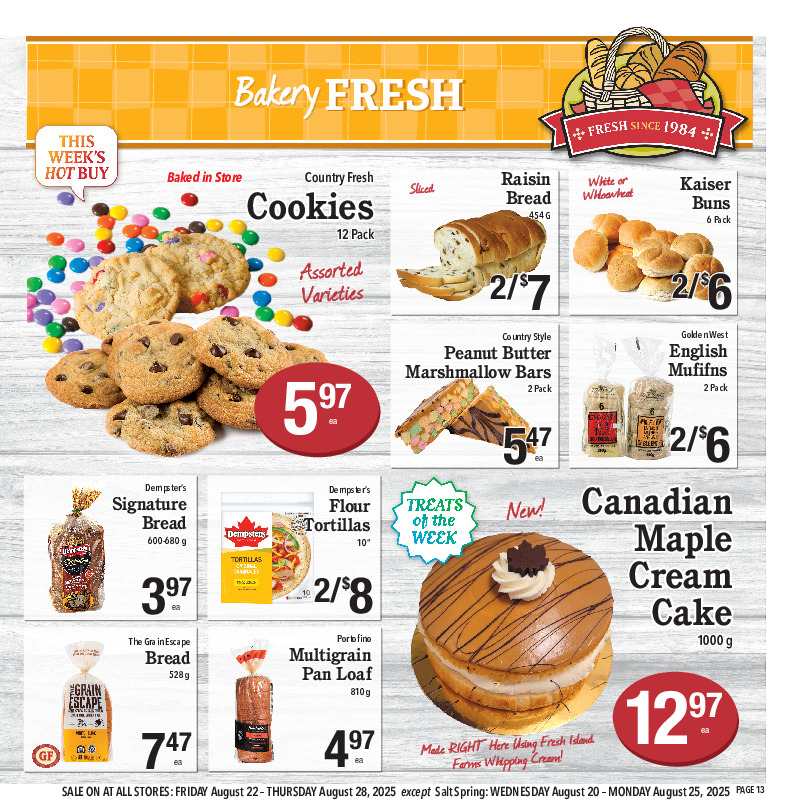 country-grocer - Country Grocer flyer valid from 08-22 - 08-28 - page: 13