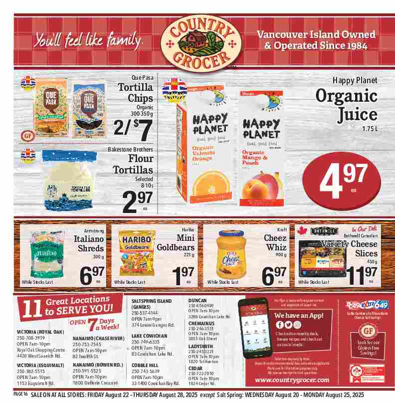 country-grocer - Country Grocer flyer valid from 08-22 - 08-28 - page: 16