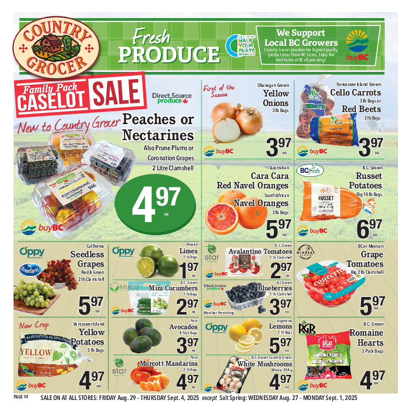 country-grocer - Country Grocer flyer valid from 08-29 - 09-04 - page: 14