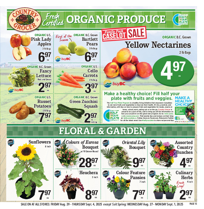 country-grocer - Country Grocer flyer valid from 08-29 - 09-04 - page: 15