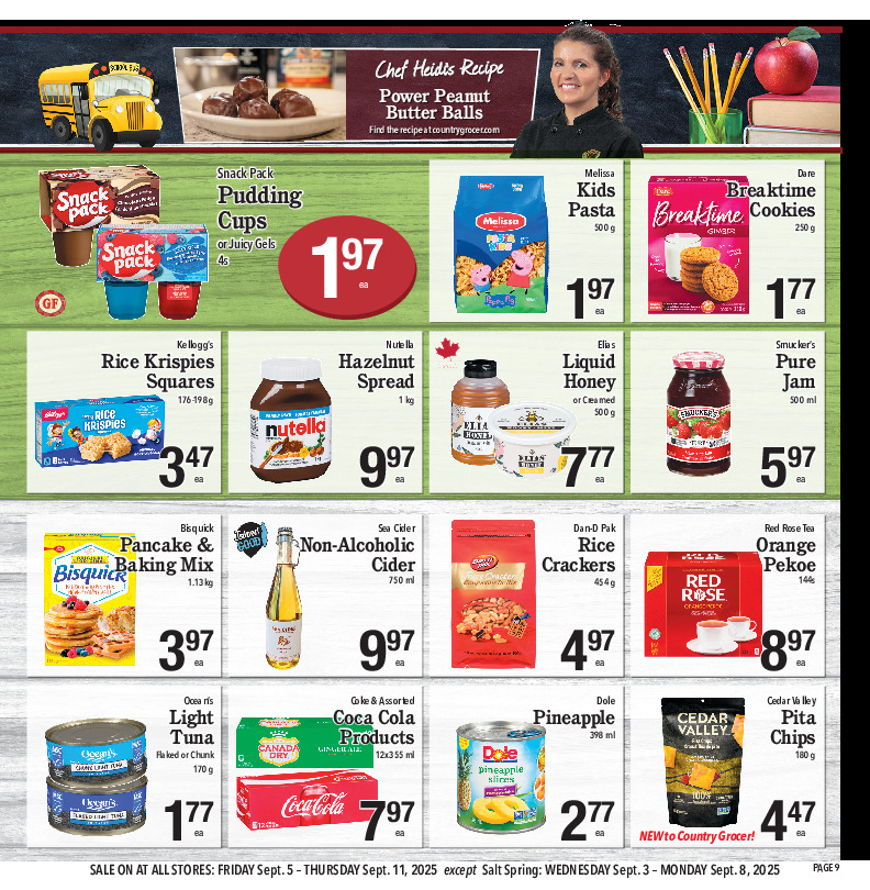 country-grocer - Country Grocer flyer valid from 09-05 - 09-11 - page: 9